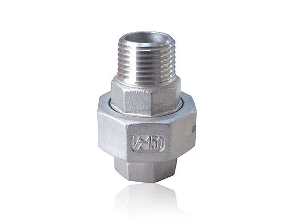 اتحاد أنابيب الفولاذ المقاوم للصدأ مخروطي ذكر أنثى